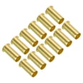 thumbnail image 1 of Uxcell 6mm ID 8mm OD Brass Compression Insert, 12Pcs Insert Tube Support Compression Fitting Accessories Kit, 1 of 5