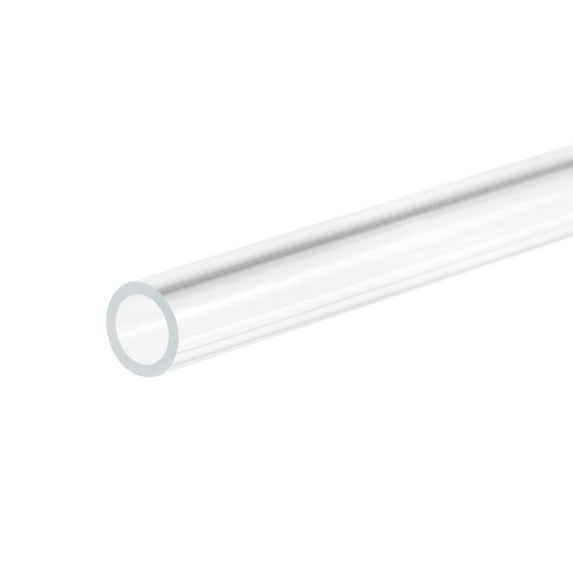 Uxcell 6mm ID x 8mm OD x 305mm Clear Rigid Acrylic Pipe Round Tube 4 Pack