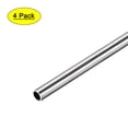 thumbnail image 1 of Uxcell 6mm OD 0.6mm Wall Thick 250mm Length 304 Stainless Steel Tube 4 Pack, 1 of 5