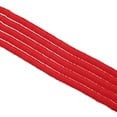 thumbnail image 1 of Uxcell Polymer Clay Beads Spacer 1750 Pcs 5 Strands Round Flat Handmade Bead Spacer for Jewelry Making Red 0.24 inch, 1 of 7