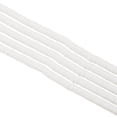 thumbnail image 1 of Uxcell Polymer Clay Beads Spacer 1750 Pcs 5 Strands Round Flat Handmade Bead Spacer for Jewelry Making White 0.24 inch, 1 of 7