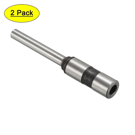 Uxcell 6mm Straight Shank Hollow Bit Tool Paper Punch Drill for Hole Puncher 2 Pack