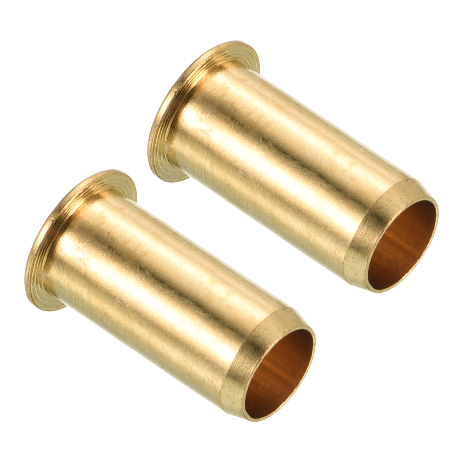 Uxcell 6mm Tube Brass Compression Fittings, 2 Pack Insert