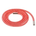 thumbnail image 1 of Uxcell 6mm x 120cm Rhinestone Rope Crystal Rope for DIY Sweatpants Decoration Red Mesh White Diamond, 1 of 5