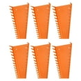 thumbnail image 1 of Uxcell 6pack Metal Wrench Organizer, 78-Slot, Wrench Holder Rack Tray Storage, Fit Metric & SAE Wrenches, Orange, 1 of 7