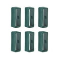 thumbnail image 1 of Uxcell 6pack Watch Strap Loop Fastener Rings 18mm Rubber Watch Holder Keeper Dark Green, 1 of 6