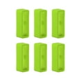 thumbnail image 1 of Uxcell 6pack Watch Strap Loop Fastener Rings 20mm Rubber Watch Holder Keeper Green, 1 of 6