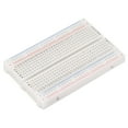 thumbnail image 1 of Uxcell 6pcs Breadboards 400 Point Solderless Breadboards for DIY Electronics kit, 1 of 5