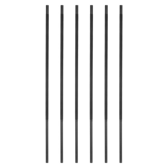 Uxcell 6pcs Chainsaw File 3/16"(4.8mm) High Carbon Hardened Steel Round Hand Rasp for Chain Saw Polishing