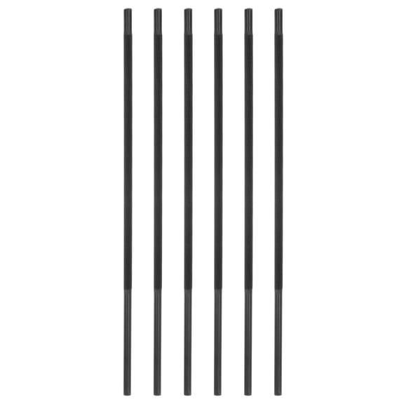 Uxcell 6pcs Chainsaw File 7/32"(5.4mm) High Carbon Hardened Steel Round Hand Rasp for Chain Saw Polishing