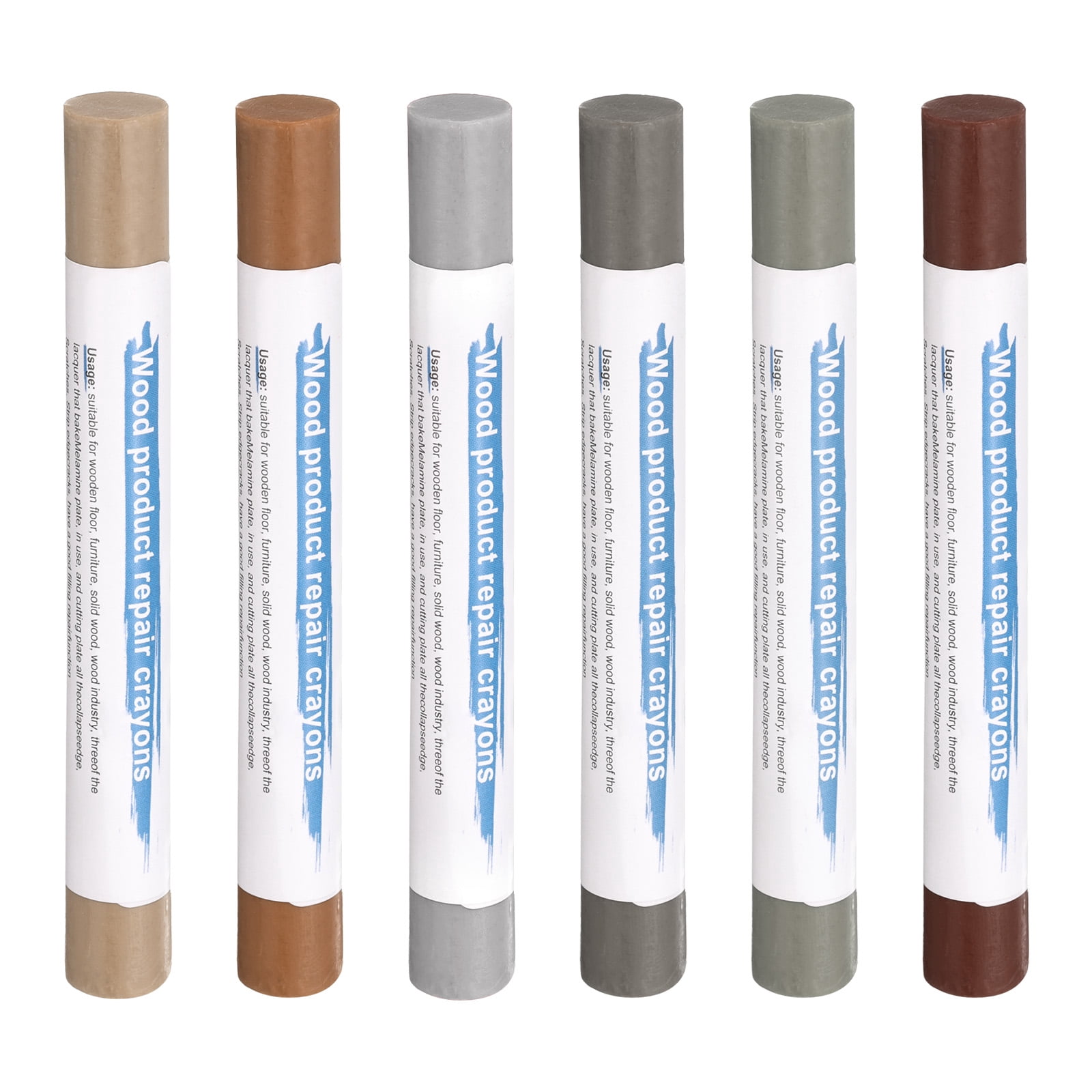Sourcing Map Wax Filler Stick, 3pcs Wooden Repair Wood Wax Filler Stick - View #3