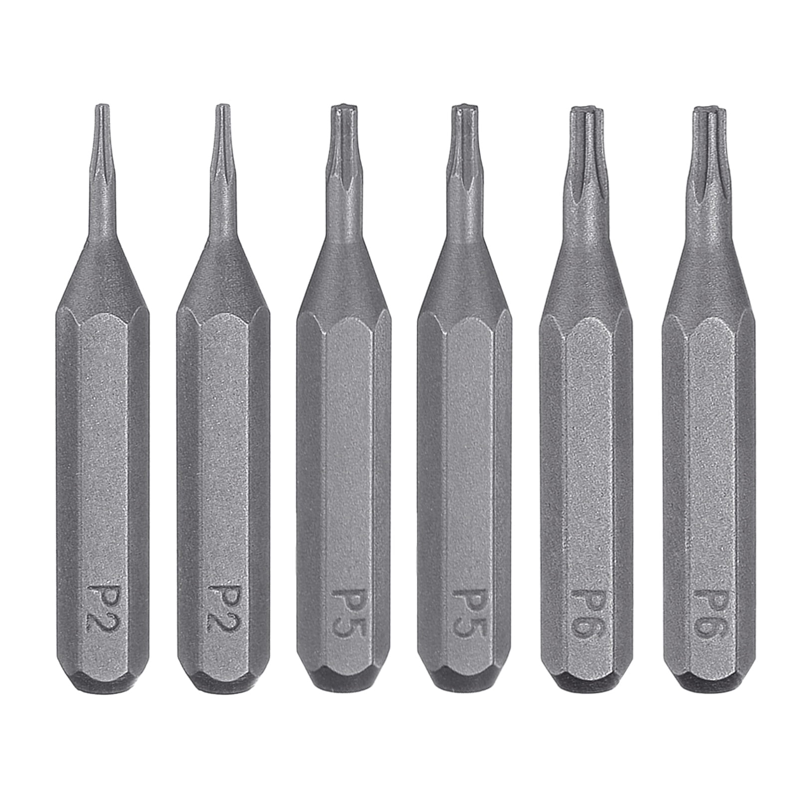 pentagonさま　専用 Uxcell 6pcs Pentagon Screwdriver Bit Set P2/P5/P6 5/32