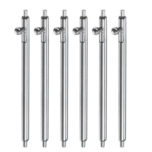 Uxcell 6pcs Quick Release Spring Bar 1.5mm Diameter 24mm Width Stainless Steel Watch Pins for Watch Band Straps Walmart Business Supplies