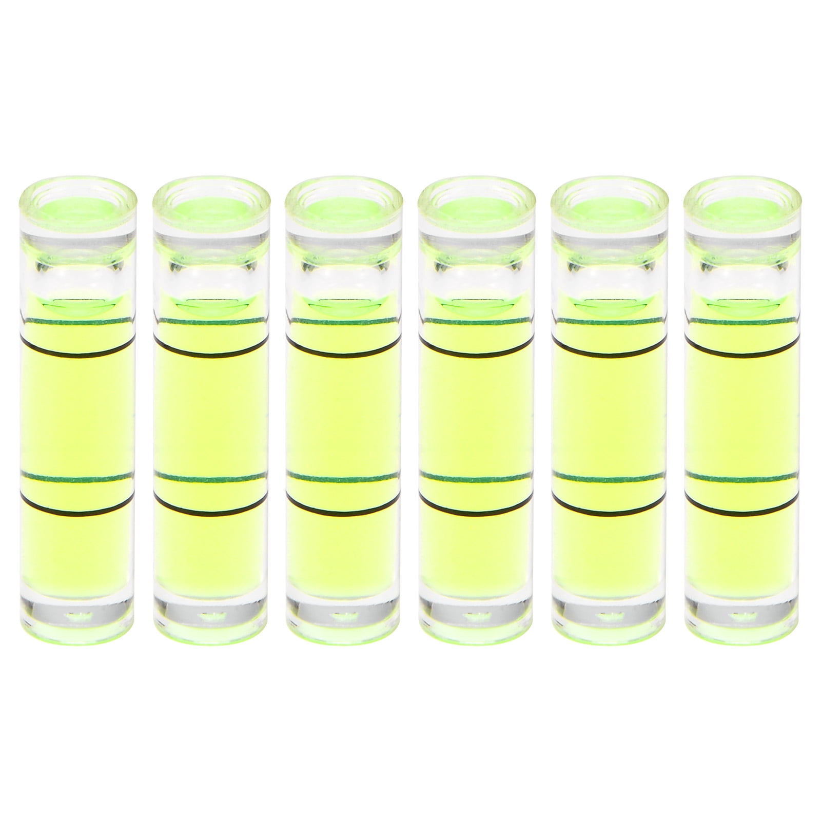 Small Bubble Level Ruler Uxcell 6pcs Small Cylindrical Bubble Level Vials 6x24mm PMMA Mini ...