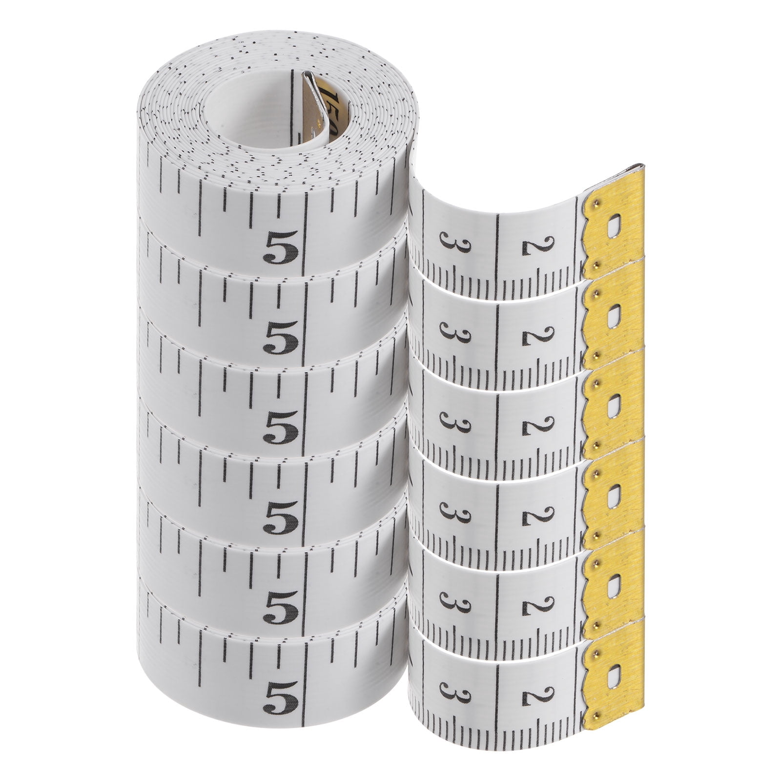 13mm Ruler Uxcell 6pcs Soft Tape Measure 150cm/60