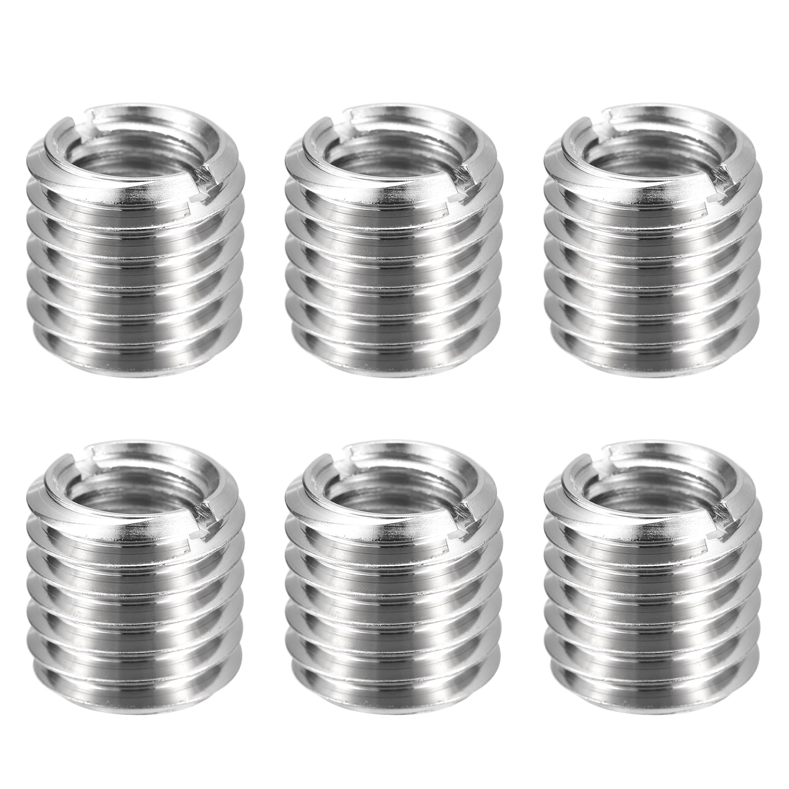 Uxcell 6pcs Thread Repair Inserts M14 x 2 Male to M10 x 1.5 Female ...