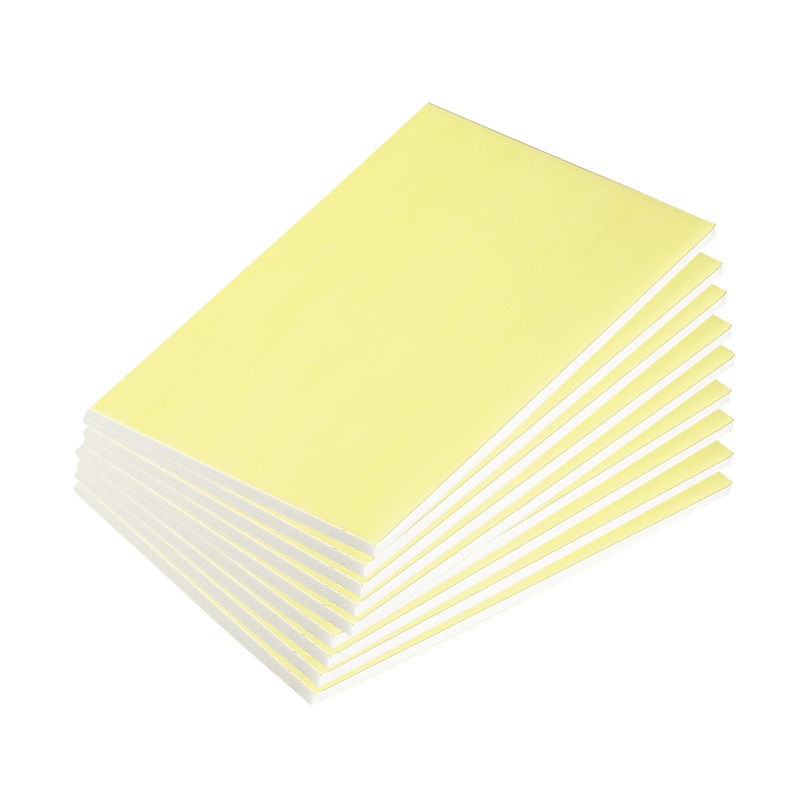 Uxcell 6x8" 150x200mm Foam Sheet for Crafts Foam Boards Foam Paper Sheets for Art, Yellow 10