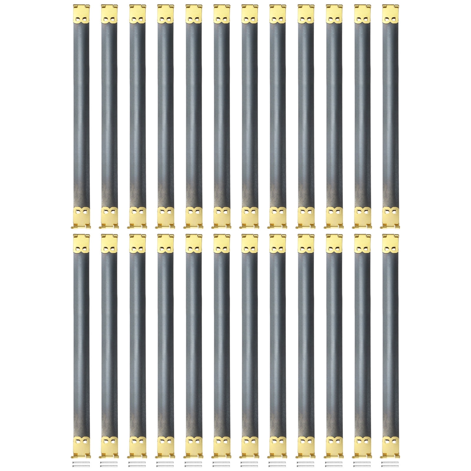 Uxcell 7.09IN Metal Internal Flex Frame [24PCS] - Kiss Lock Clasp ...