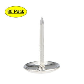 ADVANTUS Aluminum Head Push Pins, Steel 5/8-Inch Point, Silver, 100 per Box  (CPAL5)