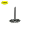 thumbnail image 1 of Uxcell 7/16-Inch Head Dia Round Thumb Black Upholstery Nails Tacks 20 Pack, 1 of 5