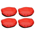 thumbnail image 1 of Uxcell 7" 18cm Soft Diffuser Lamp Cover Cloth Light Diffuser Strobe Reflector Lamp Sock Red 4 Pack, 1 of 5