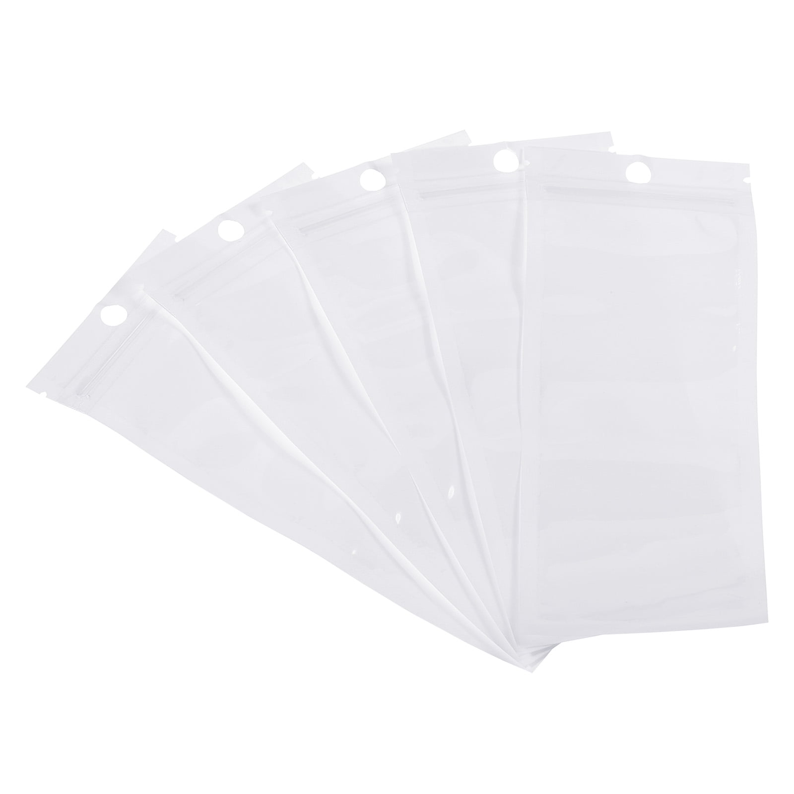 Dropship Polyethylene Cigar Bags 5 X 10; Clear Small Plastic Bags Zip Pack  Of 100; Small