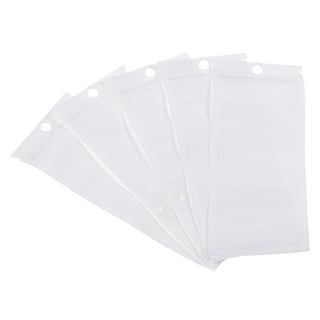 1000 Baggies W 2 inchx3 inchh Small Reclosable Seal Clear Plastic Poly Bag 2.5ml, White