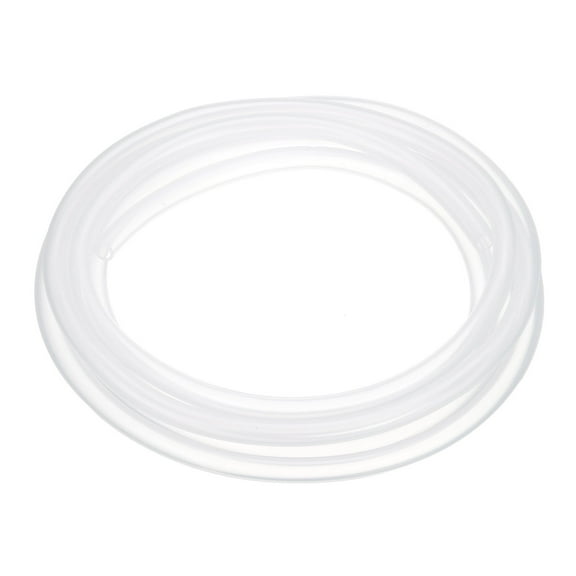 Uxcell 7/25" ID x 3/8" OD Silicone Tubing 1 Roll 10ft High Pure Silicone Hose Tube Flexible Clear Pipe