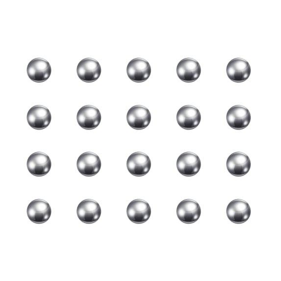 Uxcell 7/32" 316L Stainless Steel Bearing Balls G100 Precision 50 Pack