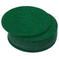 thumbnail image 1 of Uxcell 7.5 Inch Diameter Lamp Base Felt, 10Pack 2mm Thickness Adhesive Non-slip Anti-scratch Backed Felt, Dark Green, 1 of 6
