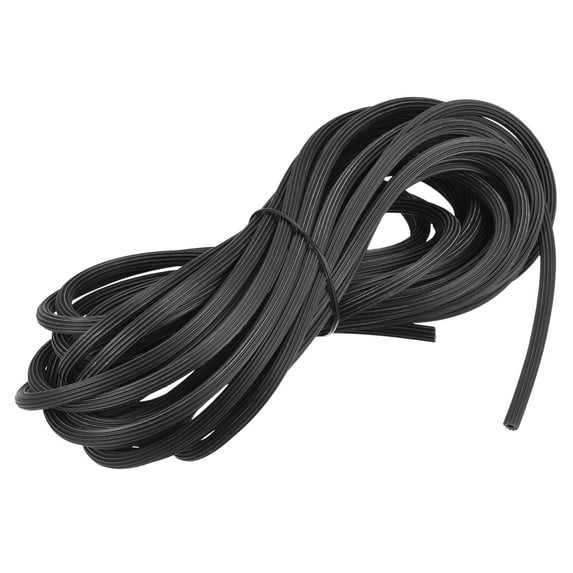 Uxcell Screen Spline Sealing Strip Retainer Black 24.61Ft x 0.24"