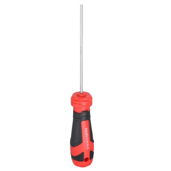 Uxcell 7/64" Hex Screwdriver Magnetic Screwdrivers S2 Alloy Steel Silver