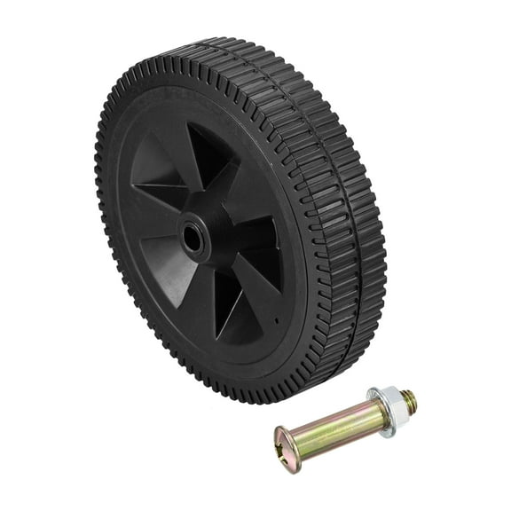 Uxcell 7.7" Universal Air Compressor Wheel with Screw & Nut with 0.5" Dia. Hole