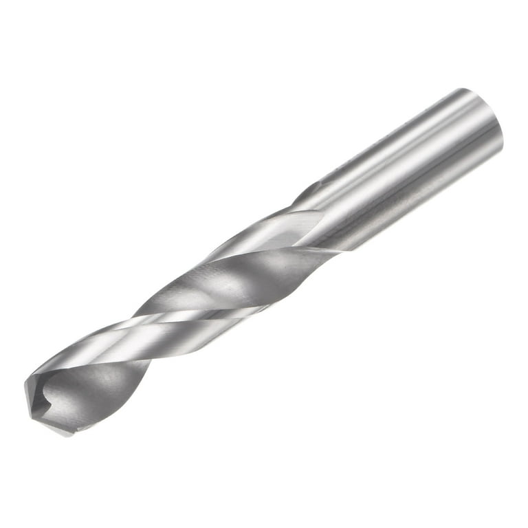 Uxcell 7.7mm C2 K20 Tungsten Carbide Straight Shank Spiral Flutes Twist Drill Bit
