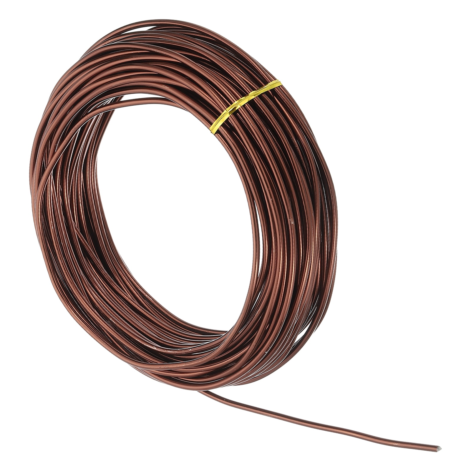 Uxcell 7 Gauge 3.5mm Aluminum Wire, 80 Feet Bendable Metal Craft Armature Wire, Copper Tone