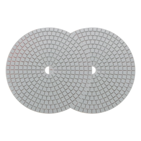 Uxcell 7-Inch 800 Grits Diamond Polishing Pad Wet/Dry for Stone Concrete Marble 2 Pack