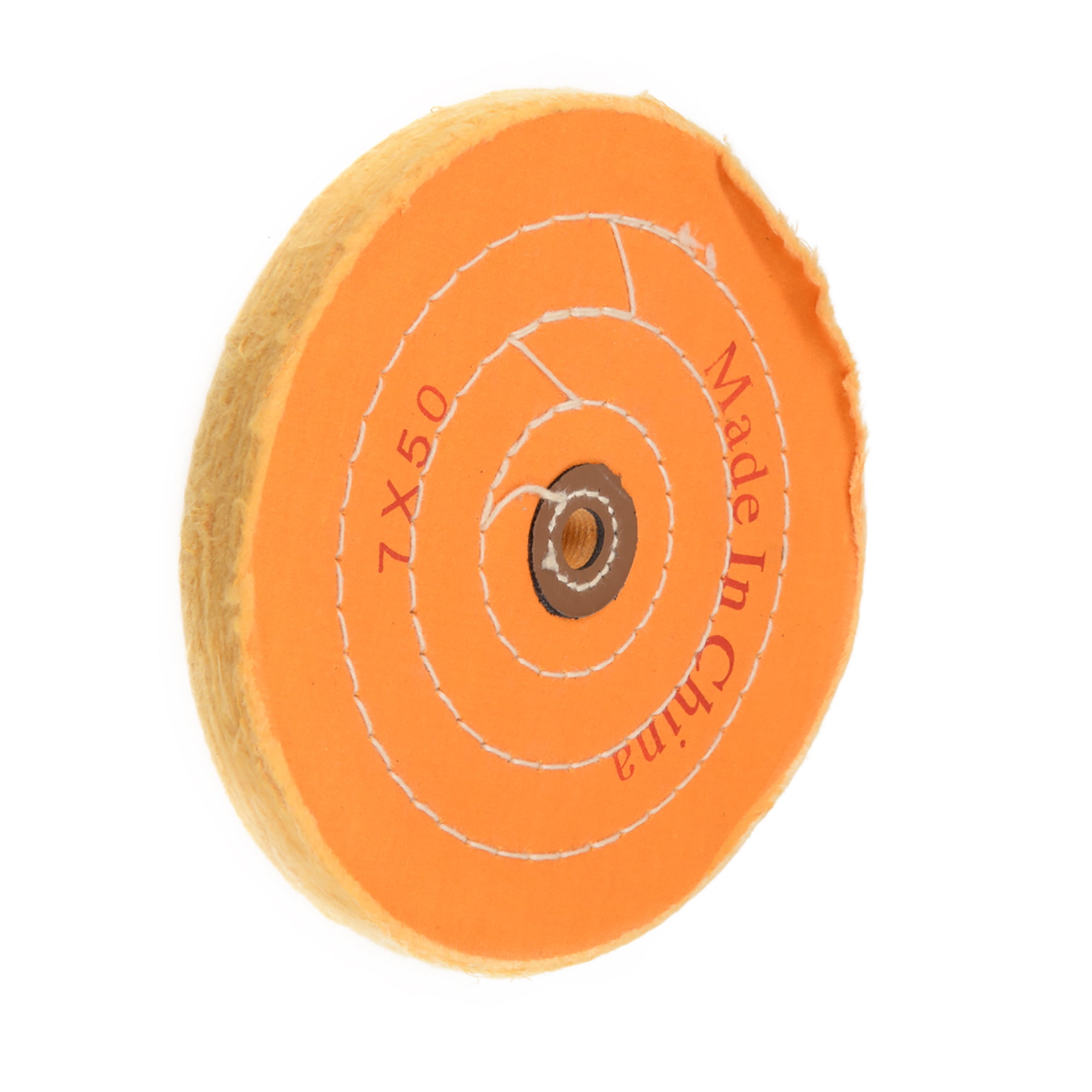 Uxcell 7Inch Cotton Buffing Wheel Polishing for Bench Grinder Tools