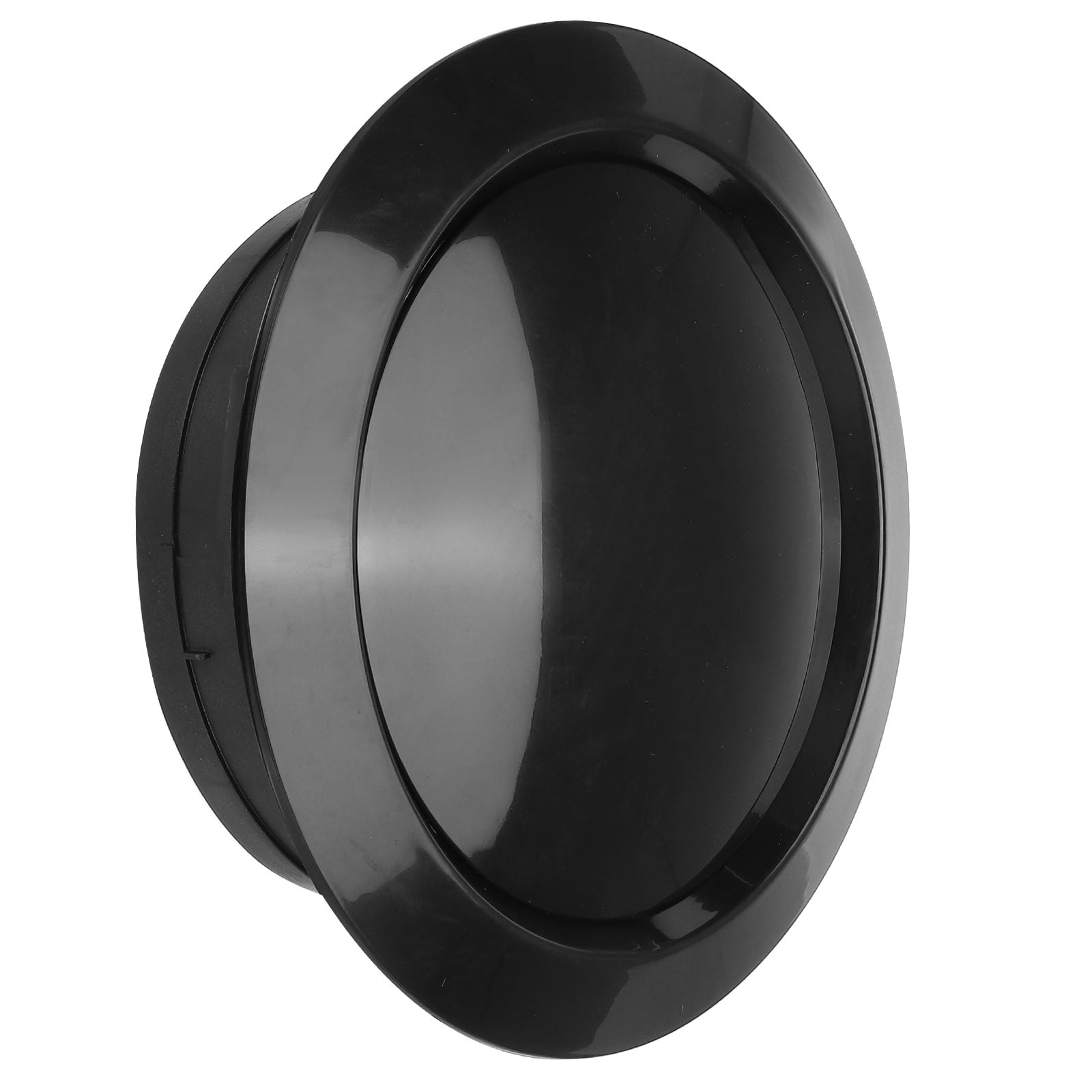 Uxcell 7 Inch Round Air Vent, 1Pcs ABS Adjustable Soffit Exhaust Vent Cover for Home Living Room Kitchen Office, Black