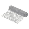 thumbnail image 1 of Uxcell 7 Inch Wide 5 Yard Lace Ribbon Floral Pattern Gray Lace Trim Ribbon for Sewing Making, and DIY Crafts, 1 of 5