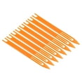 thumbnail image 1 of Uxcell 7# Plastic Netting Needle Shuttles Net Repair Mending Tool, Orange 8 Pack, 1 of 5