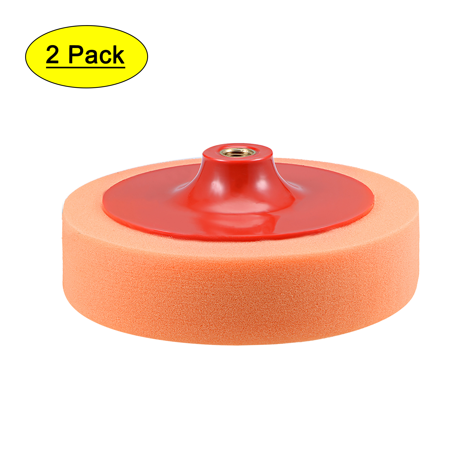 Uxcell 7inch M16 Buffing Sponge Pads, Drill Polishing Wheel Buffer Pad