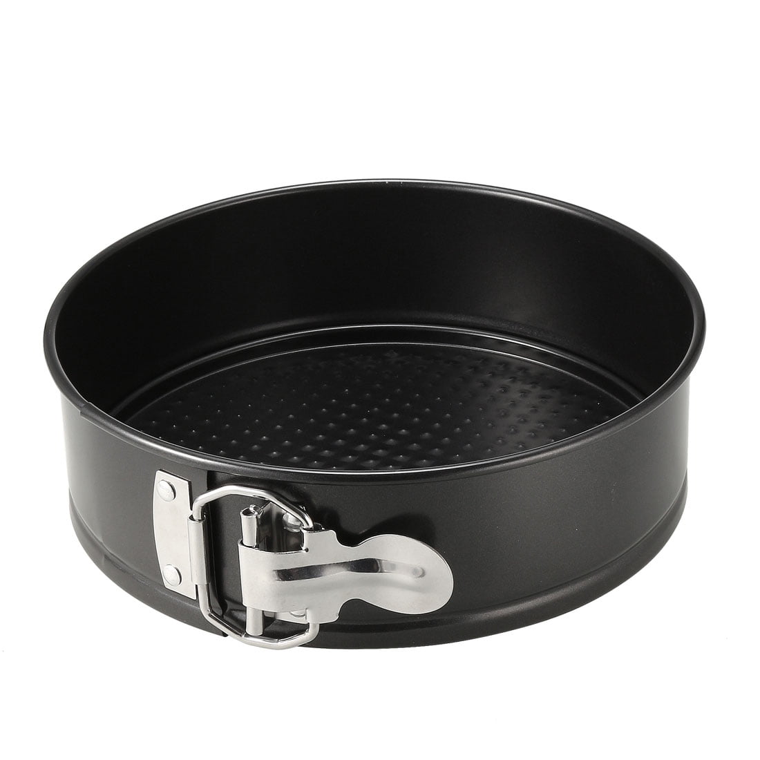 7 Springform Pan Uxcell 7-Inch Round Springform Pan, Leakproof Carbon Steel, Black, 1 ...