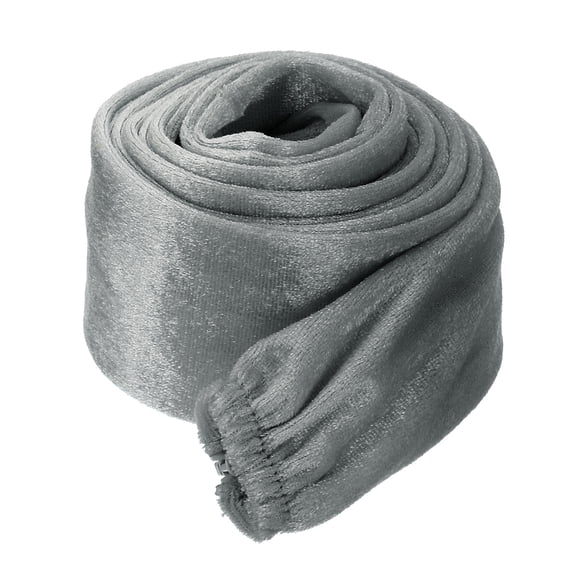 Uxcell 70.9 Inch Chandelier Chain Cover Chain Protective Sleeve Washable with Zipper Grey