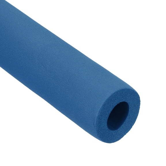 Uxcell 1 Pcs 3/4" ID x 5.9Ft x 0.27" Pipe Insulation Foam Tube Wrap Roll Bar Tubing Blue