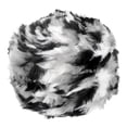thumbnail image 1 of Uxcell Fur Yarn, Soft Plush Fluffy Chunky Polyester Faux Fur Eyelash Yarn for Crocheting Hand Knitting Blanket Hats Crochet Zebra Color, 1 of 5