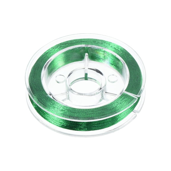 Uxcell 70M/77 Yards 200D Metallic Fishing Rod Guide Wrapping Thread, Green