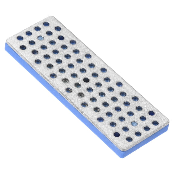 Uxcell 70mm 360 Grit Coarse Ski Snowboard Whetstone Diamond Stone Edge Sharpener, Blue