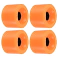 thumbnail image 1 of Uxcell 70mm 78A Soft Cruiser Wheels Street Wheels Skateboard Wheel Replacement PU Orange 4 Pack, 1 of 5