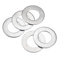 thumbnail image 1 of Uxcell 70mm x 40mm x 3mm Carbon Steel Flat Washer for Screw Bolt 5Pcs, 1 of 5