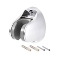 thumbnail image 1 of Uxcell 70x50x56mm Silver Tone/Gray Adjustable ABS Handheld Shower Head Holder, 1 of 5